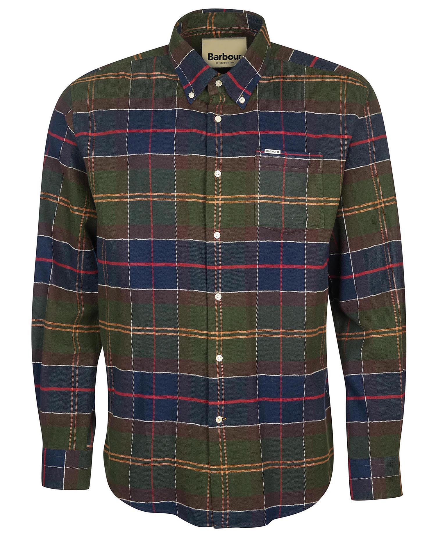 Hogside Tartan Regular Long-Sleeved Shirt