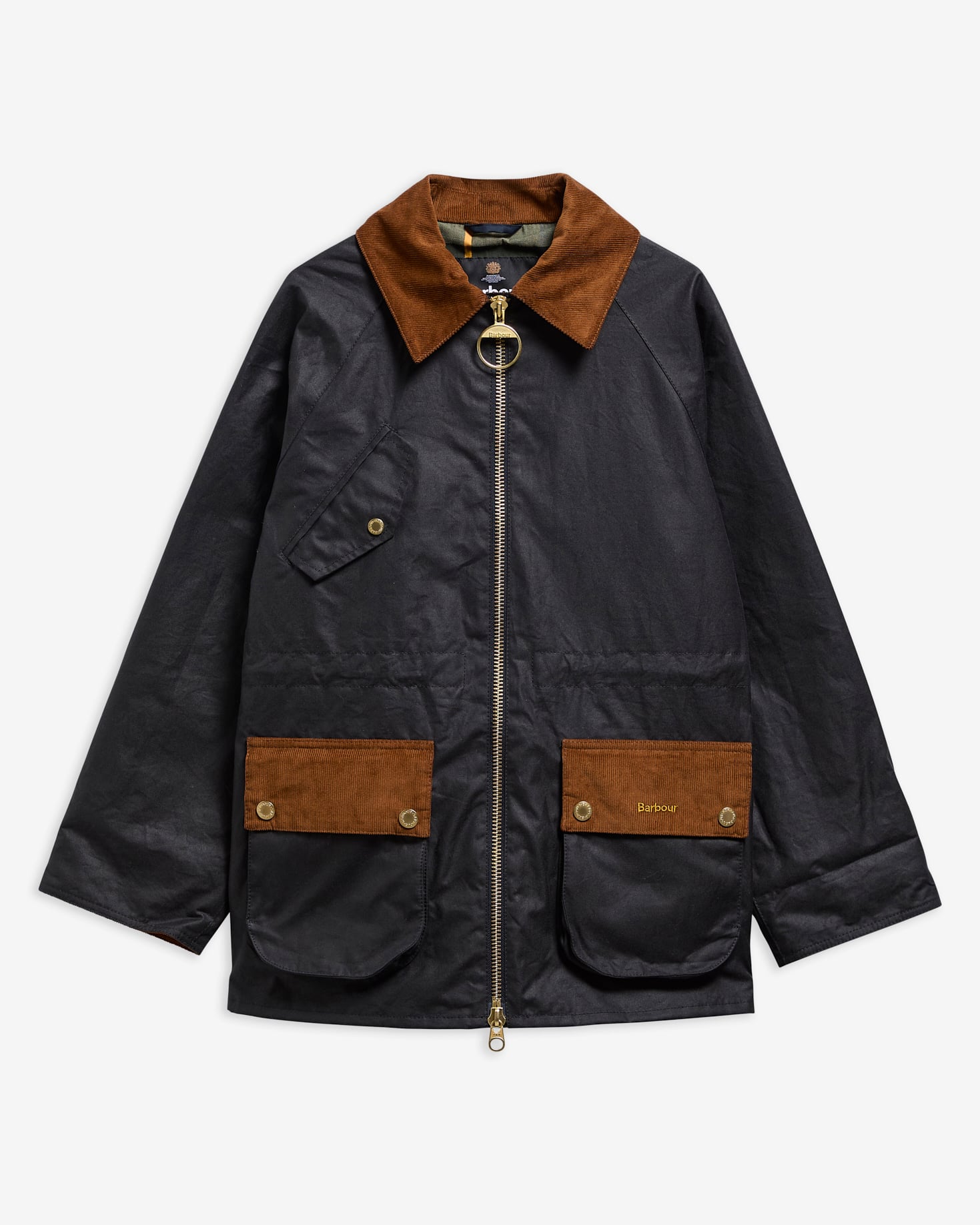 Treeton Waxed Jacket Navy/Ancient