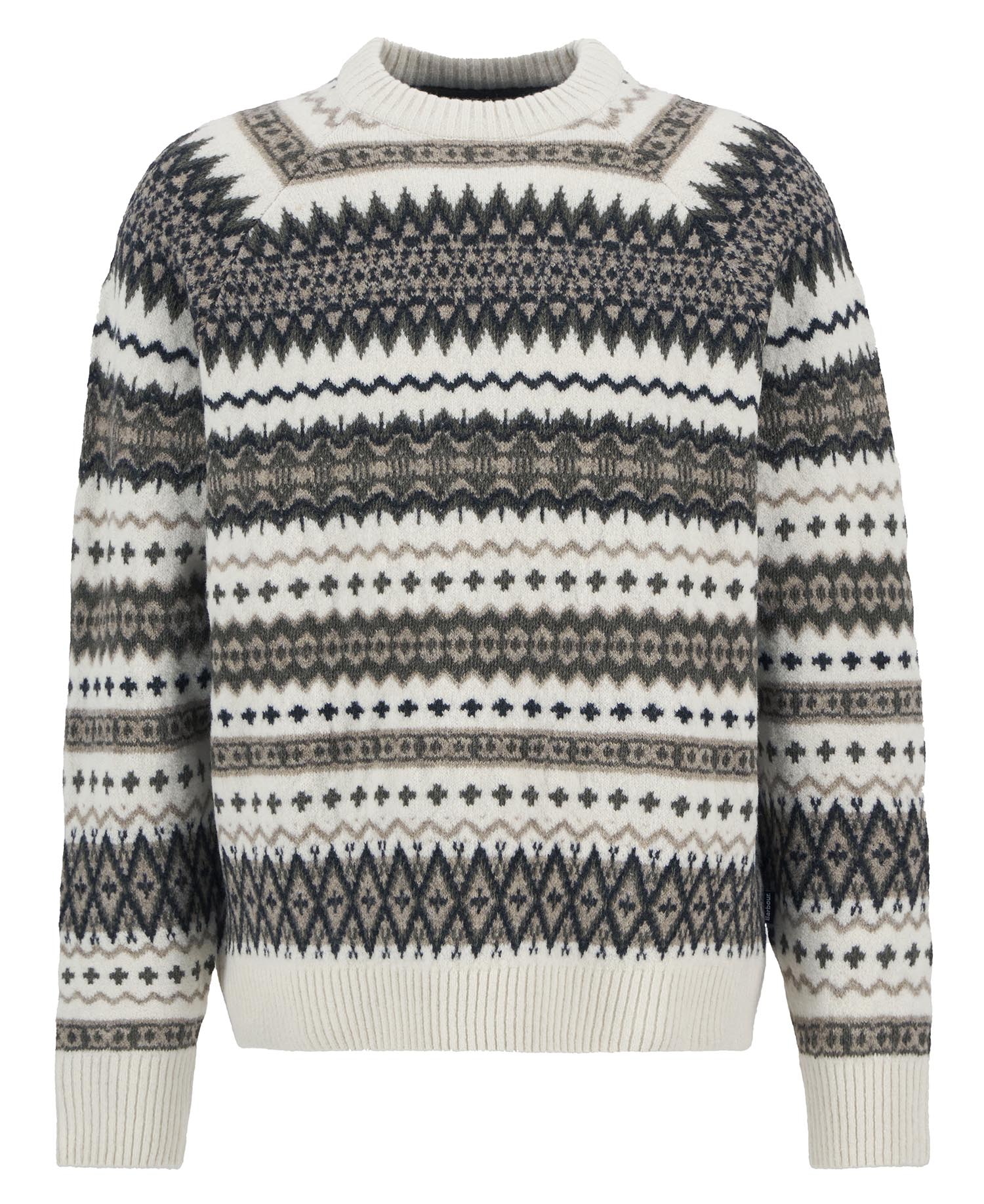 Hase Fair Isle Crew Neck Jumper