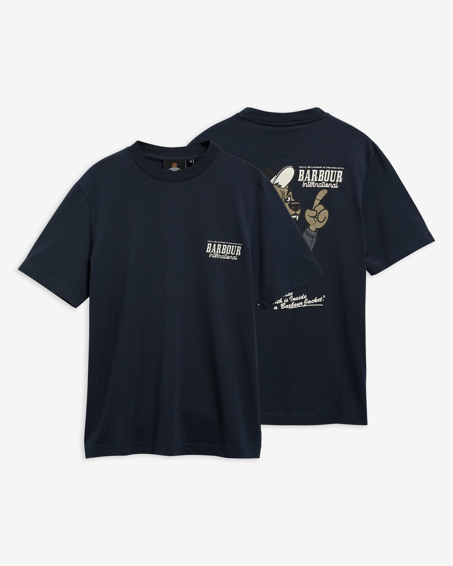 T-Shirt Pull Graphic Navy
