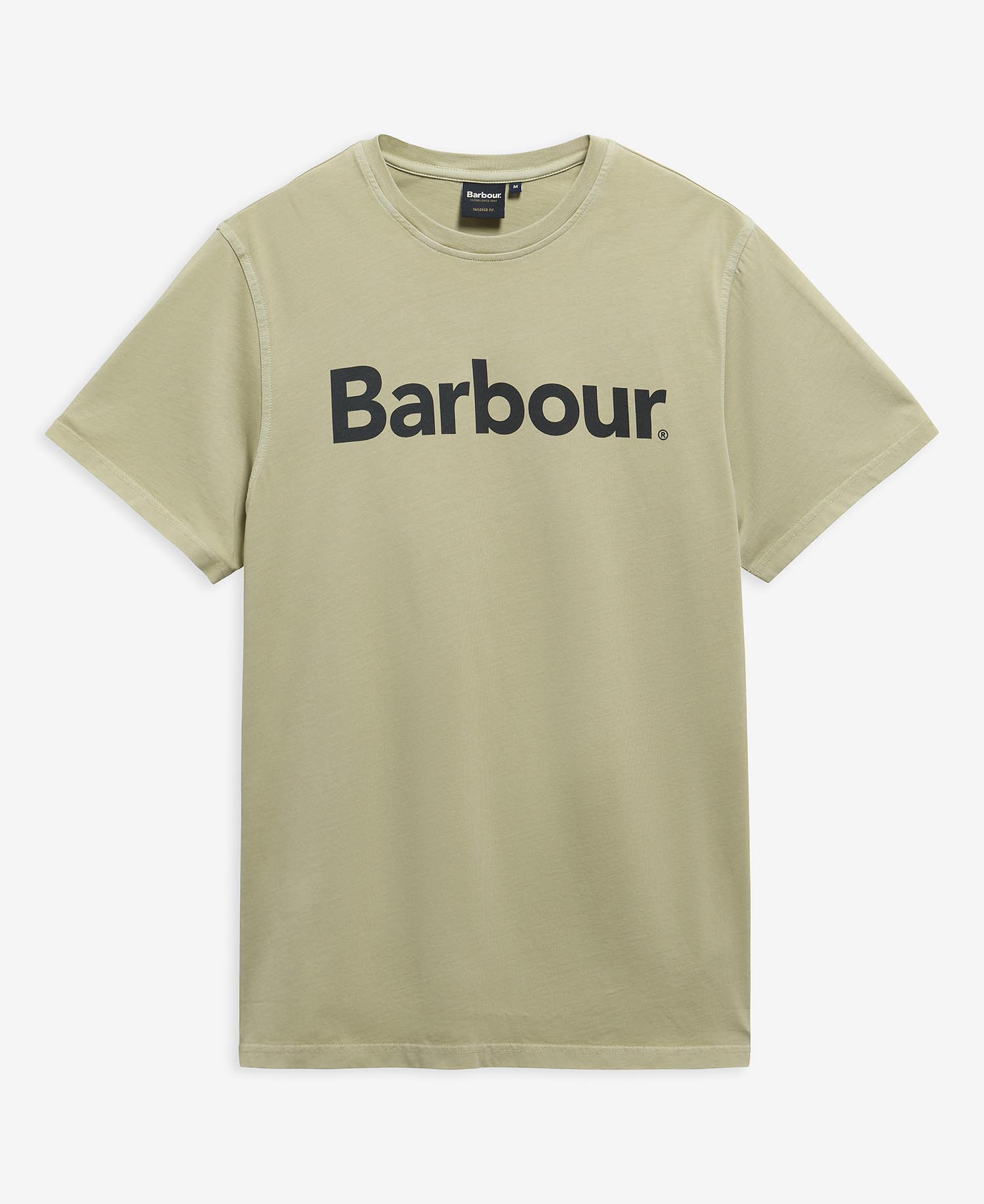 Washington Overdyed Logo Tailored T-Shirt Mineral Green