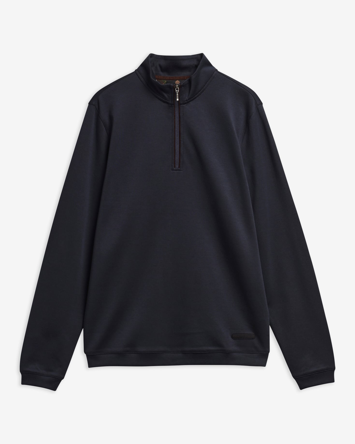 Barbour Sweatshirt Guy Half-Zip Navy