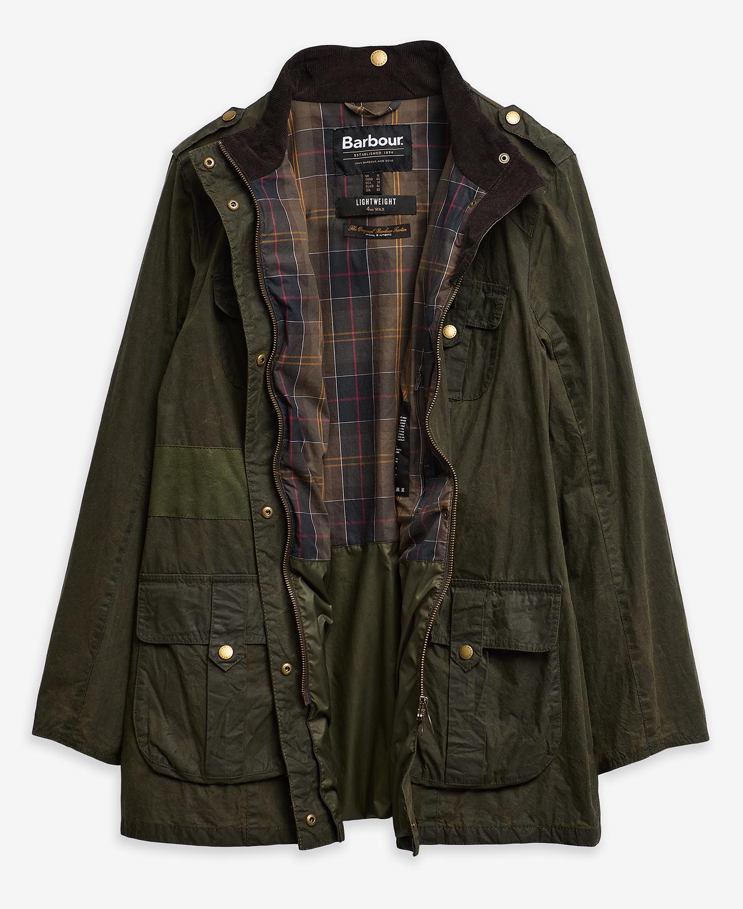 Barbour Re-Loved Defence Waxed Jacket - Size 18 Barbour Re-Loved Defence Waxed Jacket - Size 18
