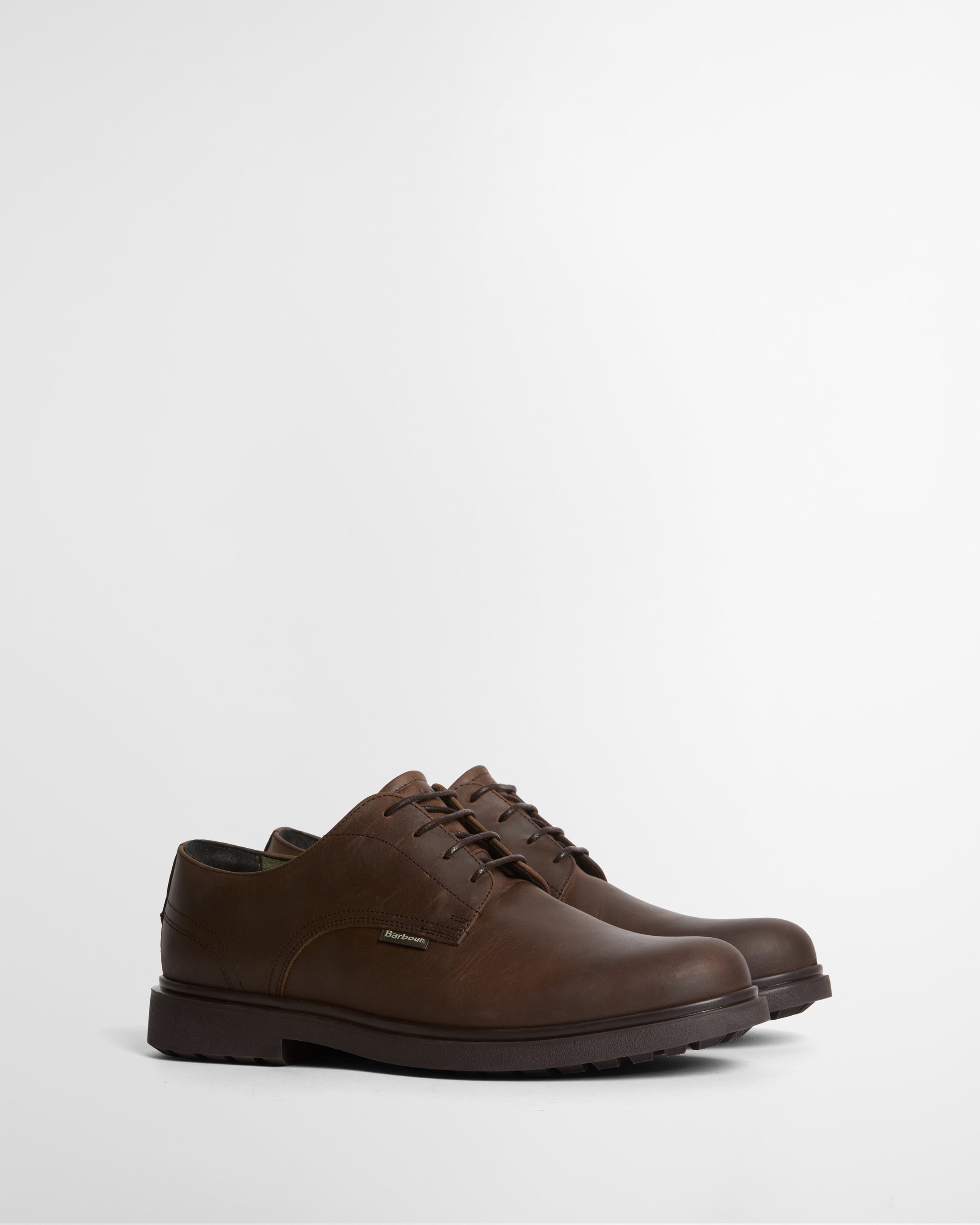 Carthy Derby Shoes Dark Brown