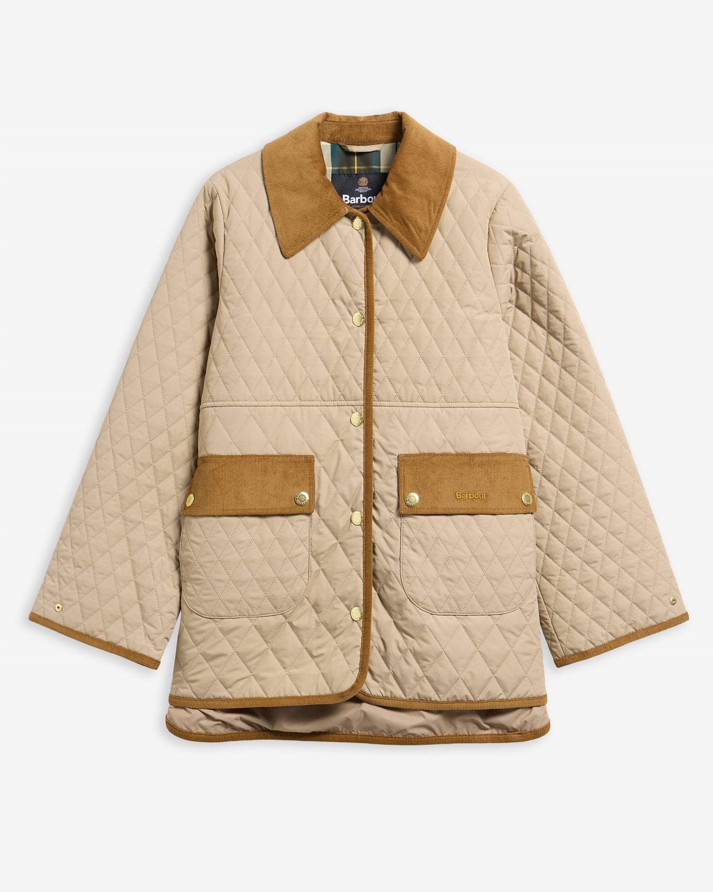 Barbour Steppjacke Whickham Lt Trench/Ancient