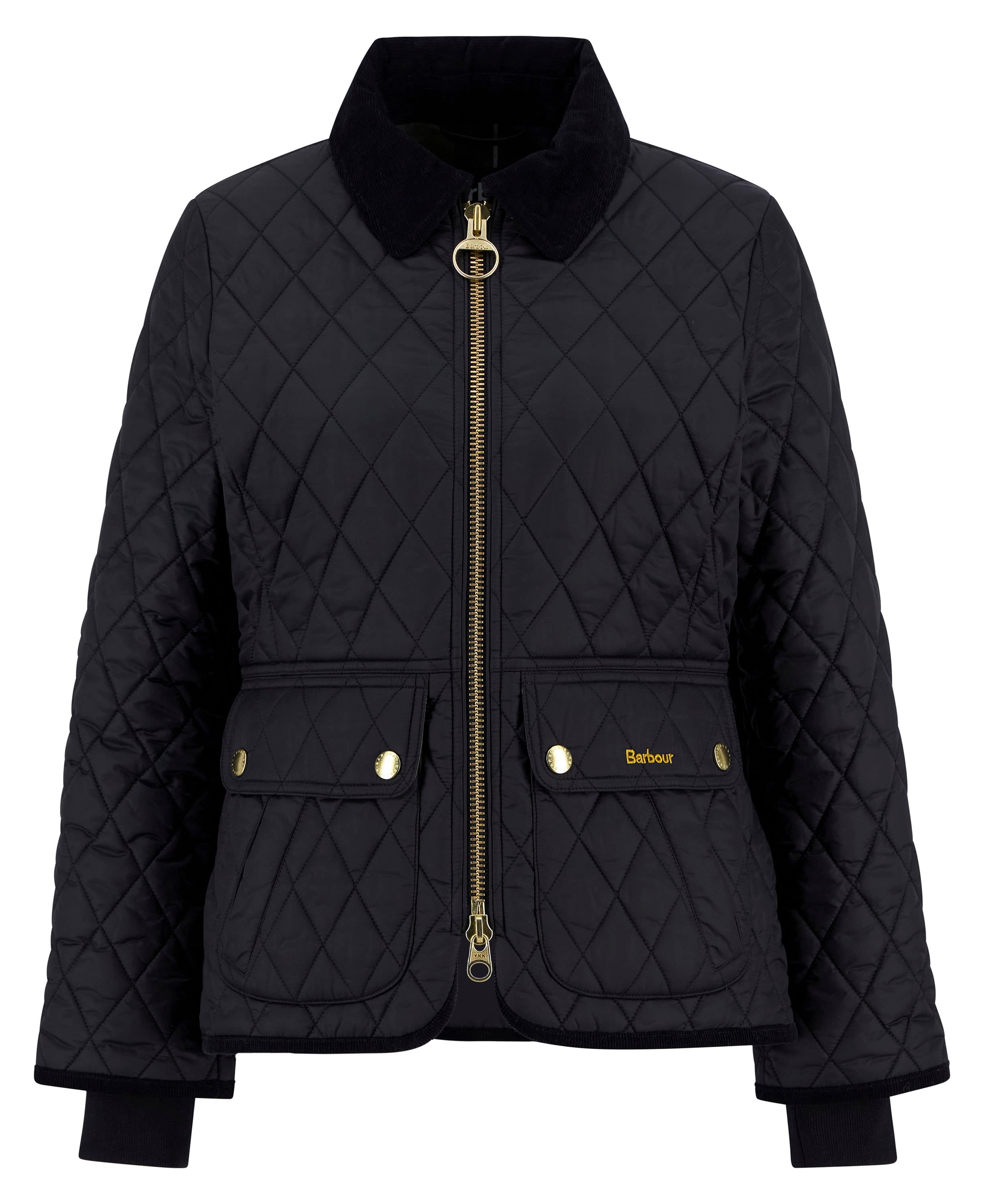 Beadnell Fitted Quilted Jacket Black/Classic