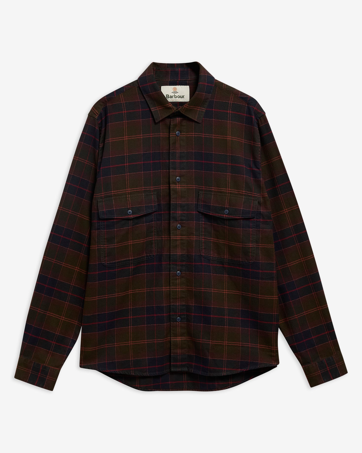 Armstrong Oversized Long-Sleeved Shirt Classic Tartan
