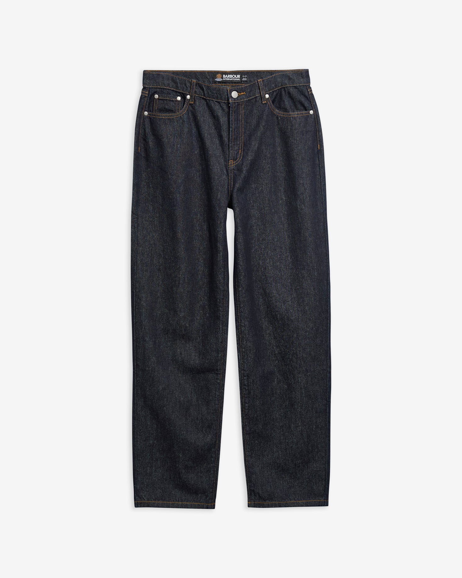 Adalyn High-Rise Straight Jeans Rinse Wash