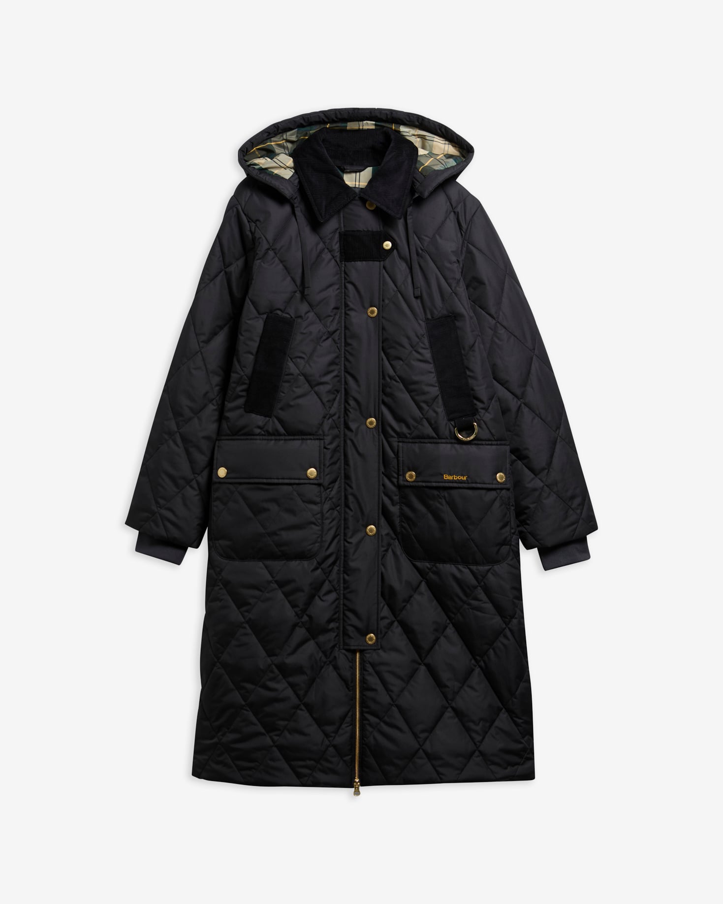 Rudson Quilted Jacket Black/Ancient