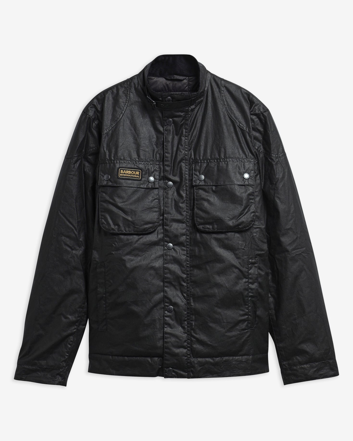Wachsjacke Winter Merton Black