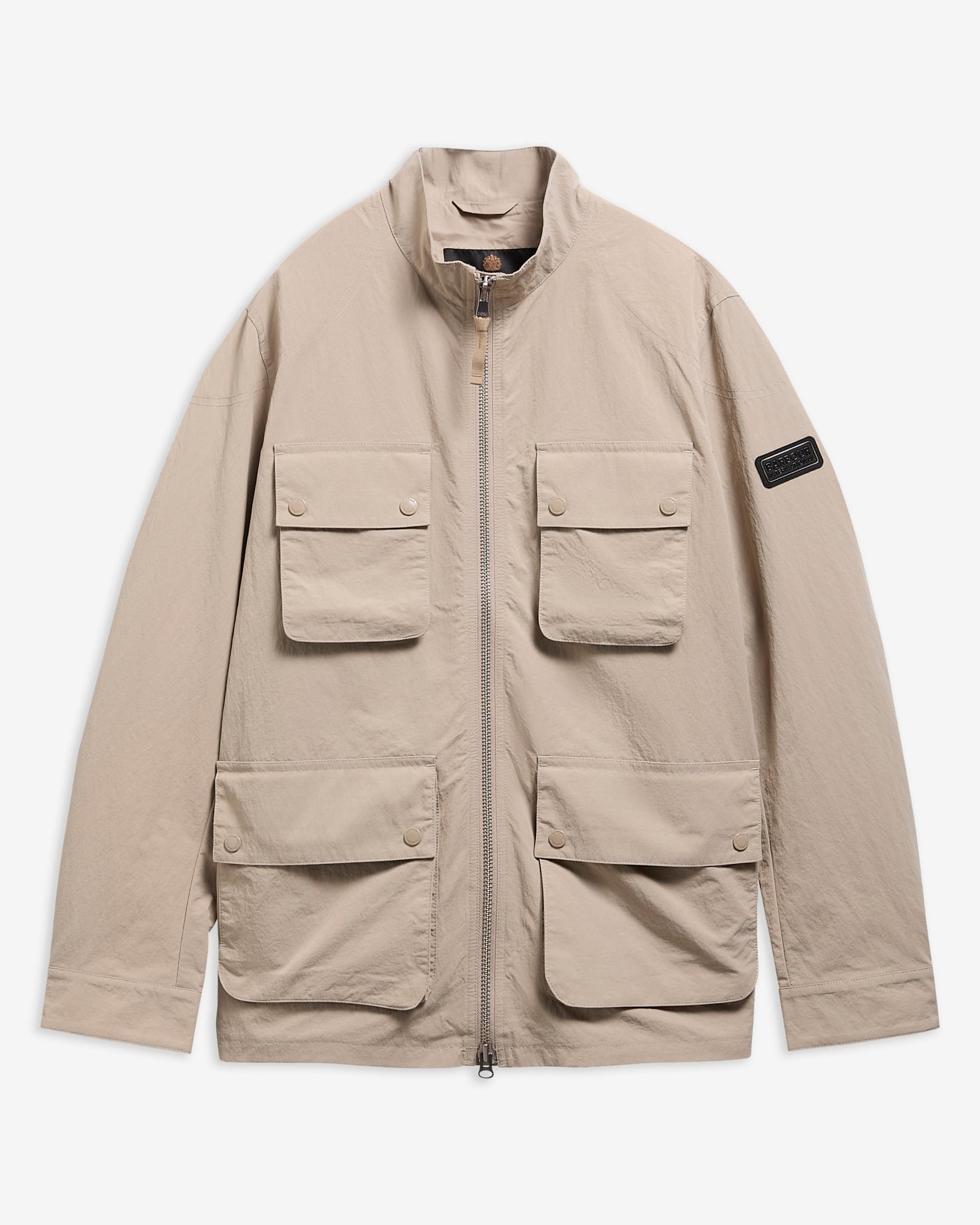 Course Showerproof Jacket Concrete