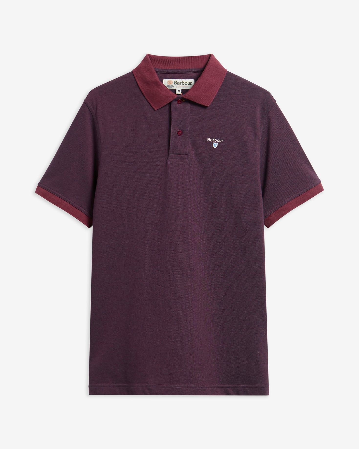 Poloshirt Sports Mix Bordeaux