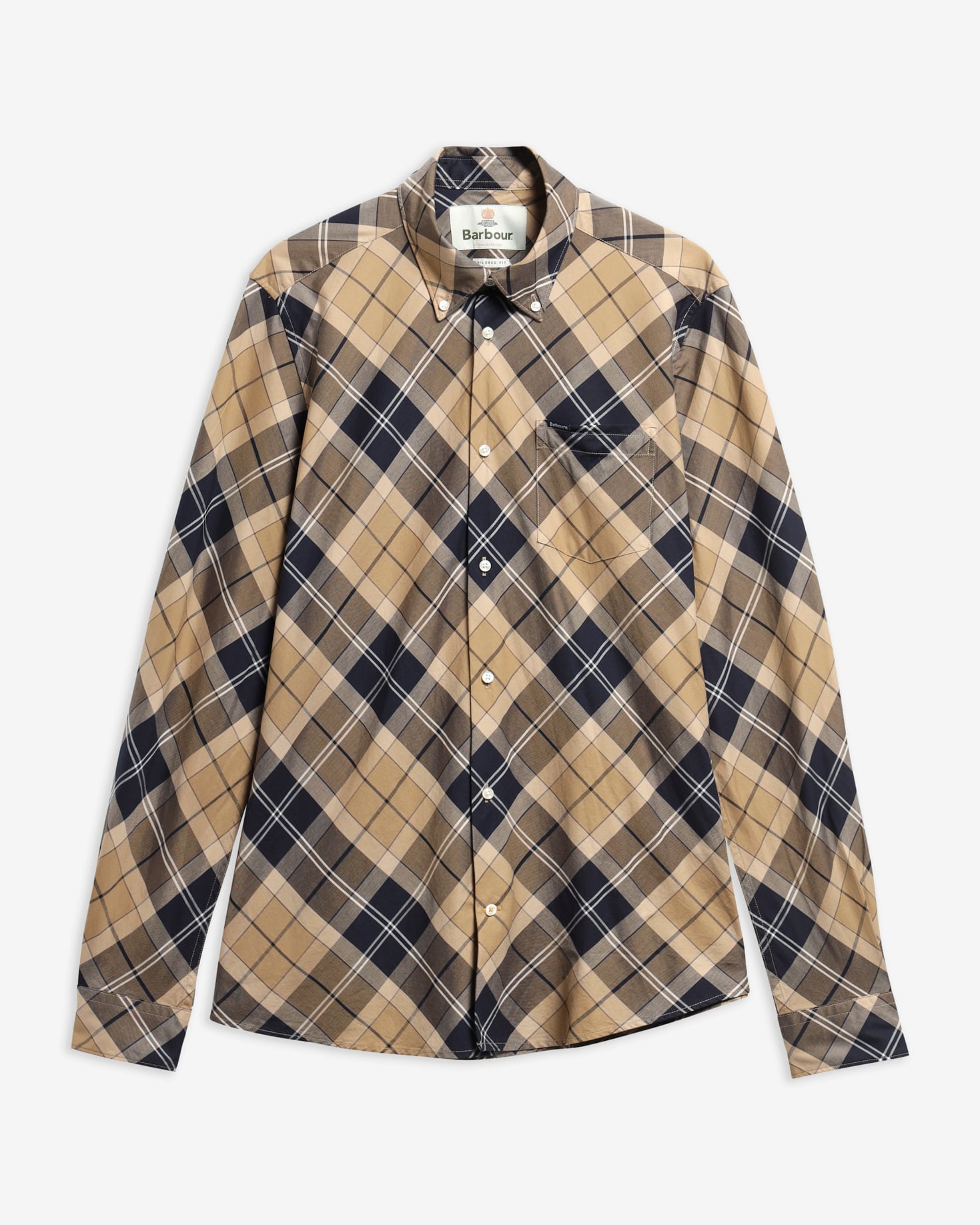 Barbour Hemd Lochton Tartan Tailored Fit Birchwood Dress Tartan