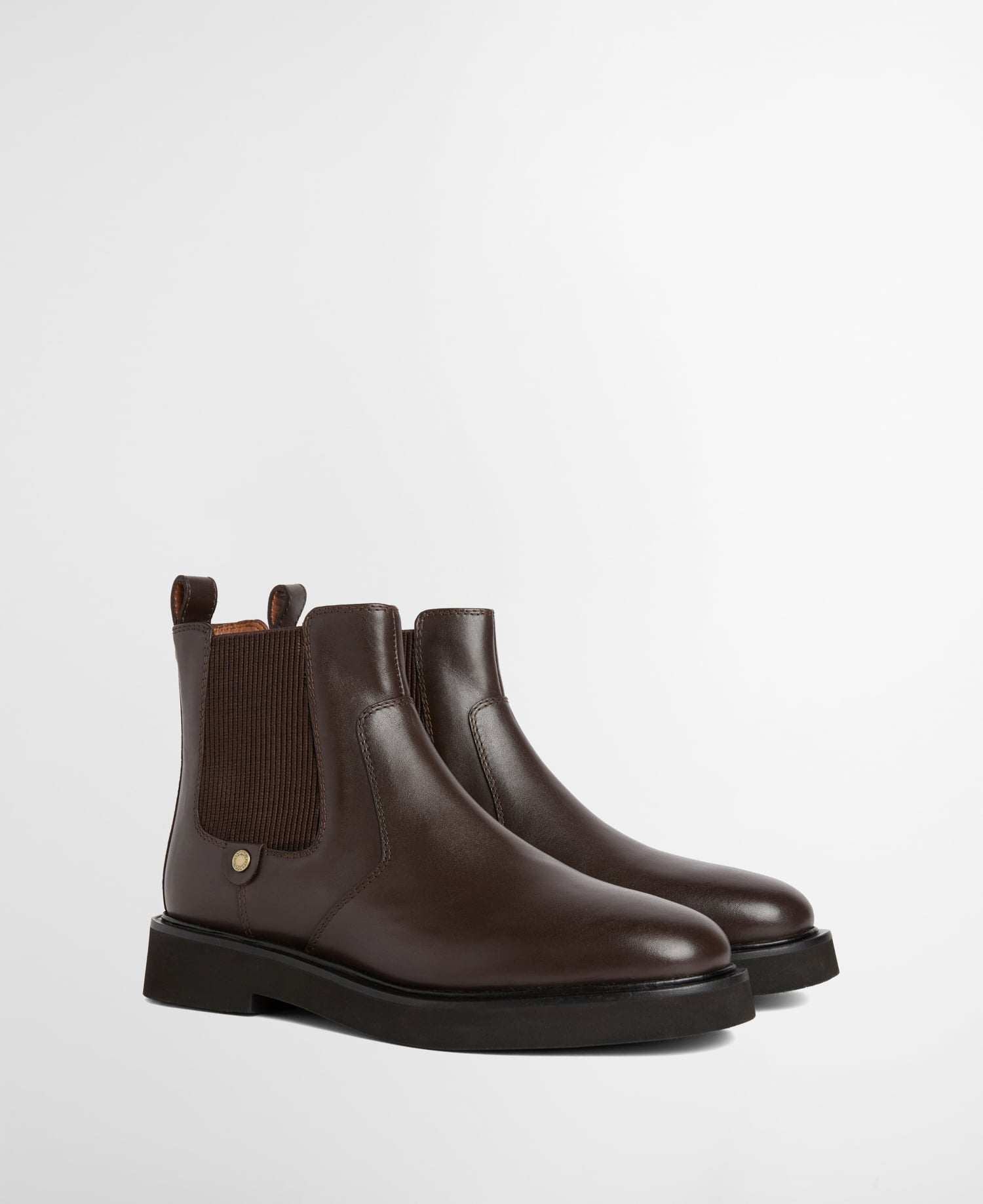 Delfine Chelsea Boots Dk Choc