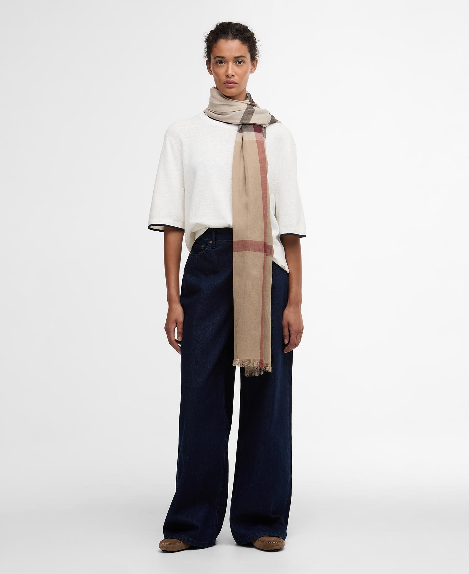 Sciarpa in tartan Esther