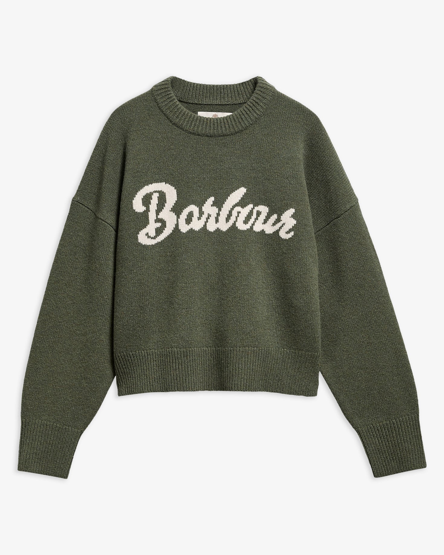 Ivybridge Crew Neck Jumper Olive