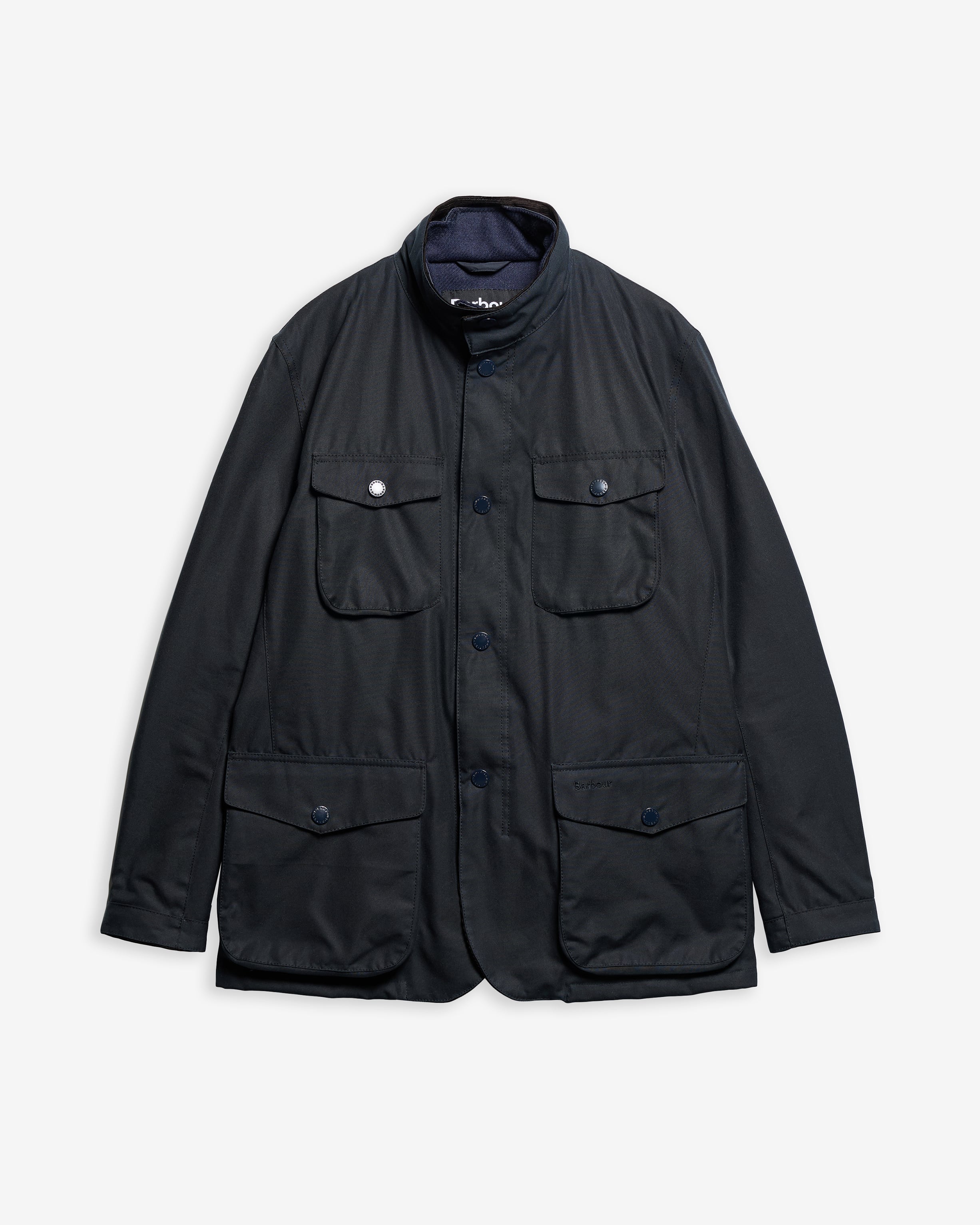 Ogston Waxed Jacket Classic Navy