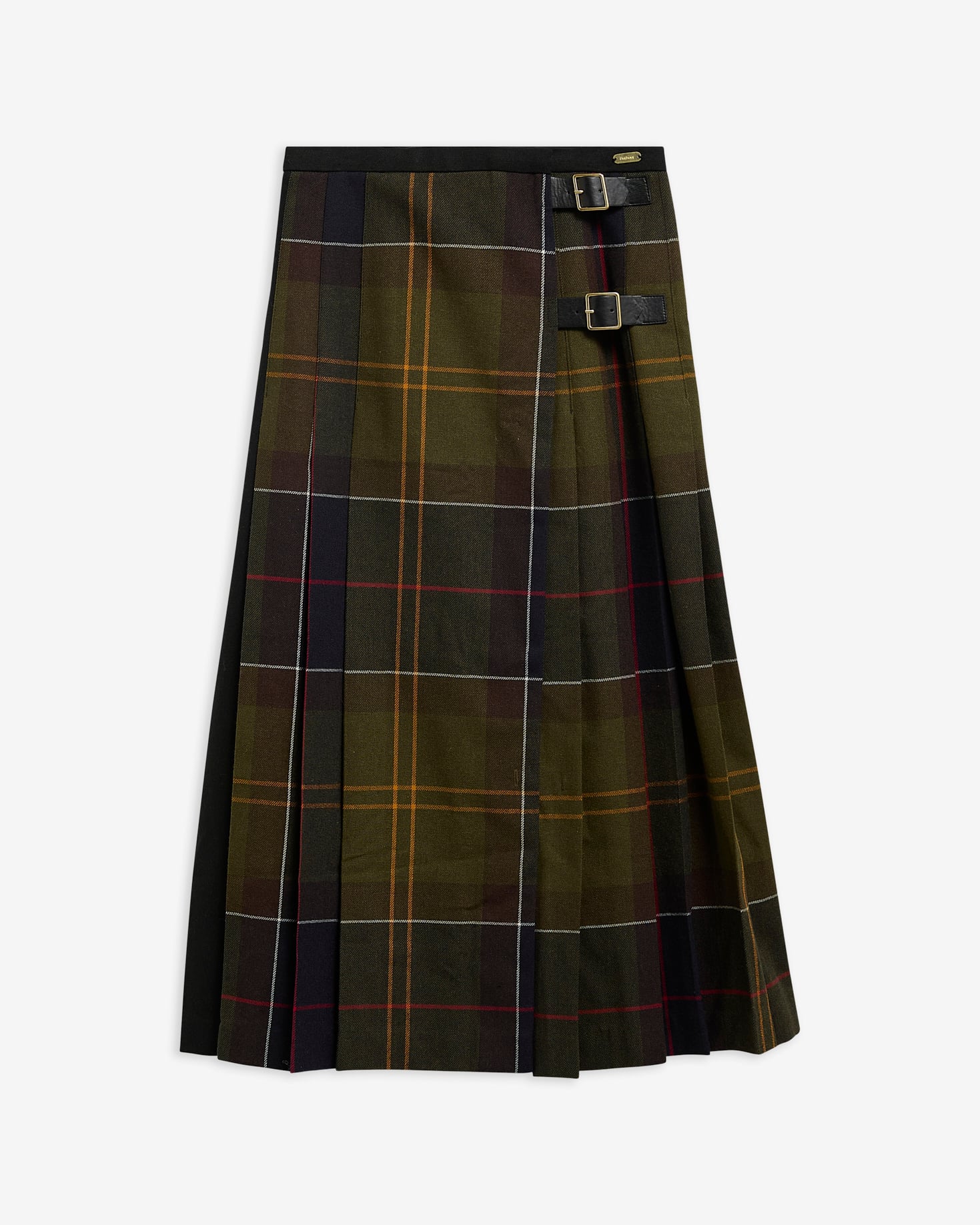Gonna midi Marena con motivo tartan Classic Tartan Multi