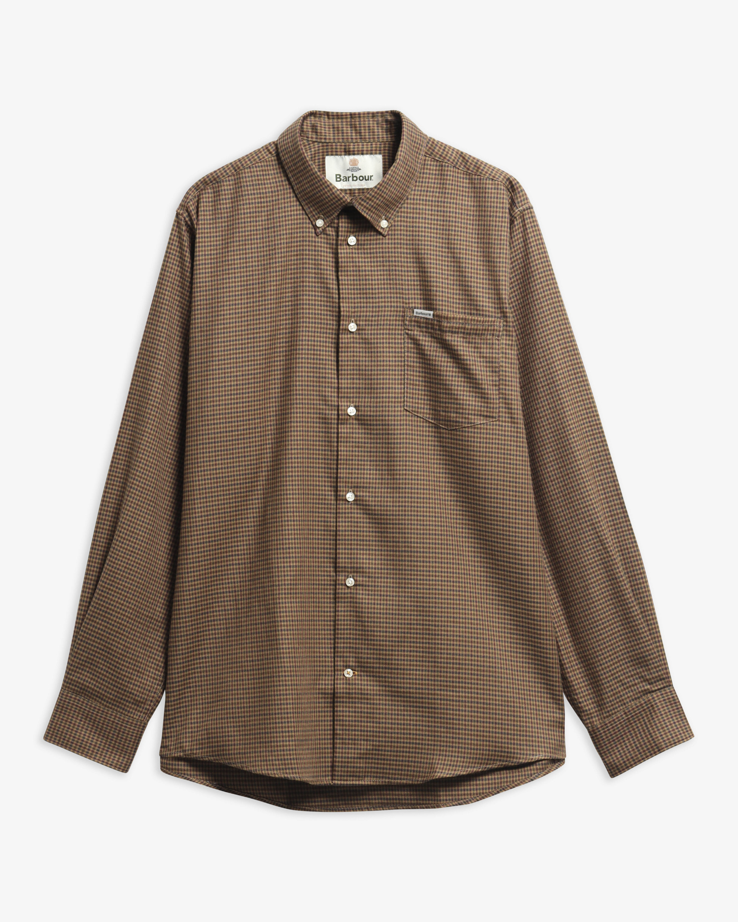 Barnard Thermo Weave Regular-Fit Shirt Olive