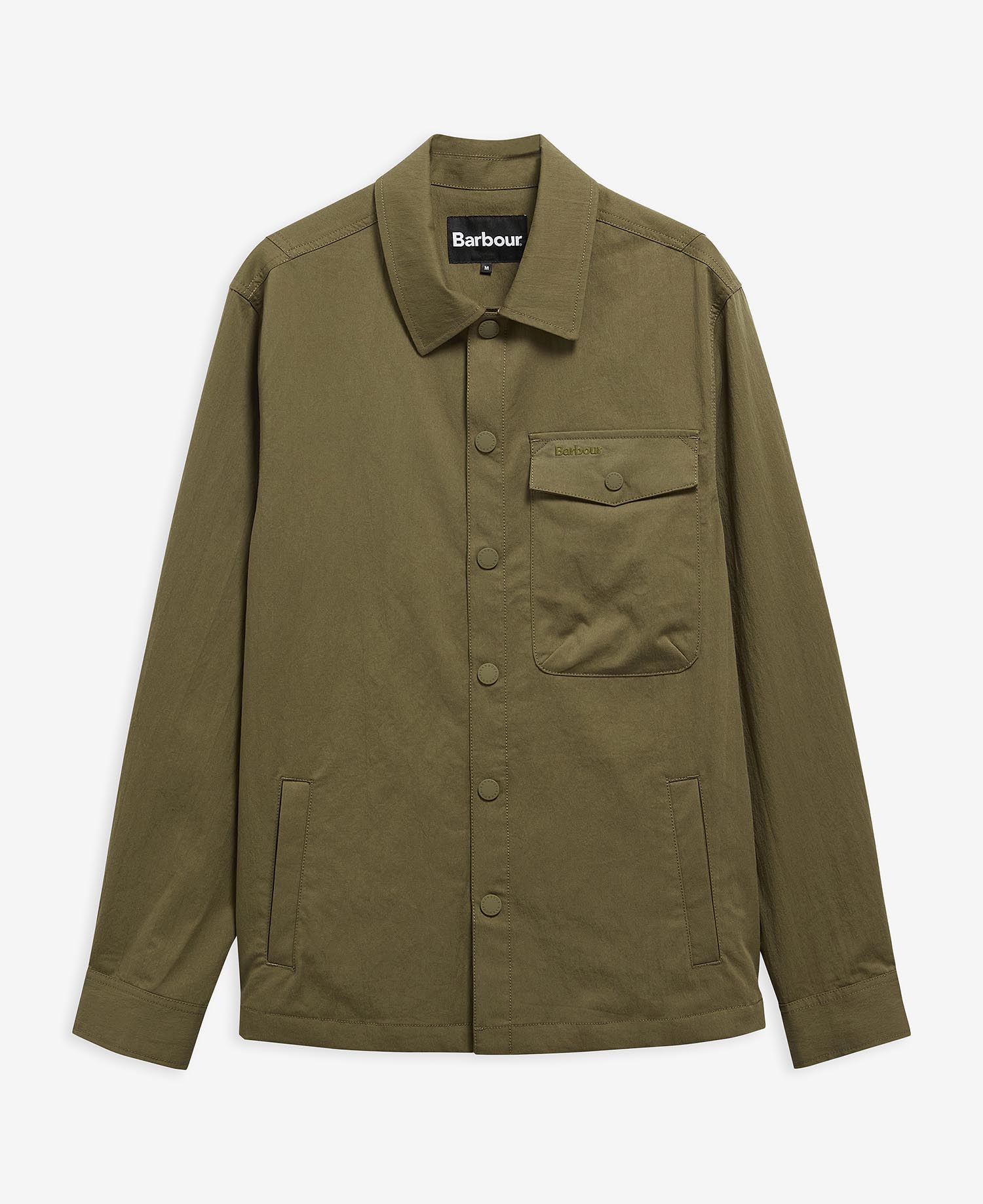 Strickland Textured Overshirt Clay