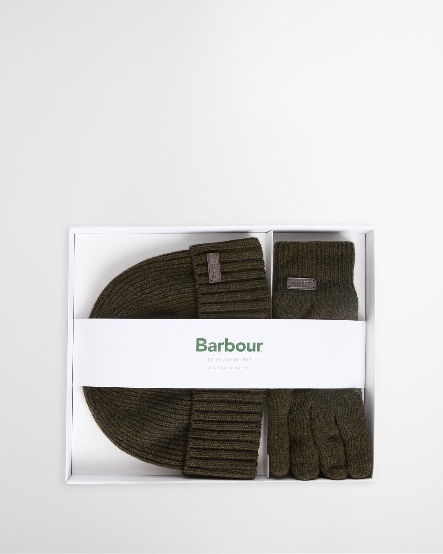 Geschenkset Beanie & Handschuhe Carlton Dark Green