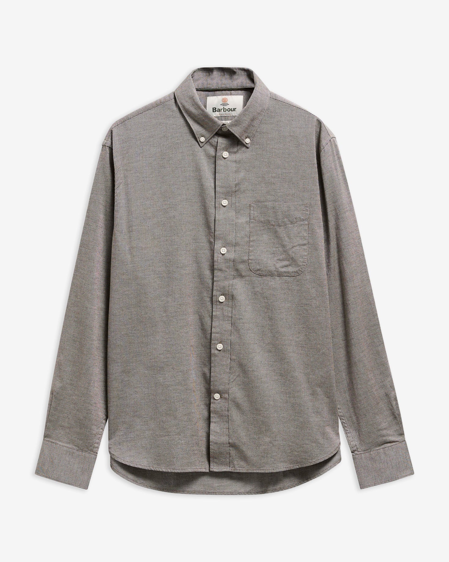 Barbour Hemd Nevis Authentic Fit Forest Marl