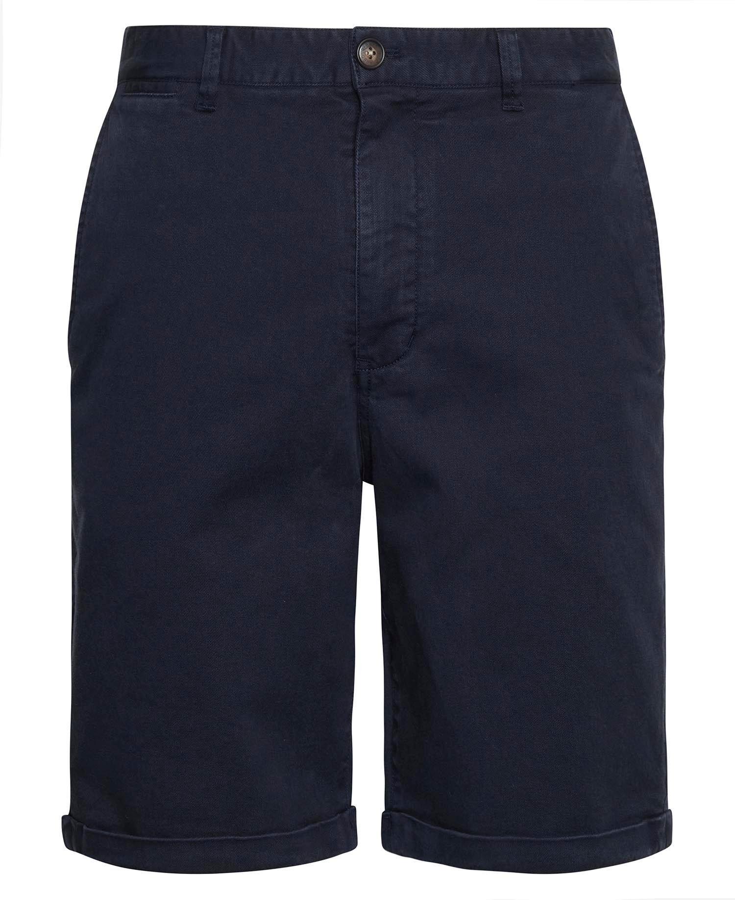 Shorts chino in twill lavato