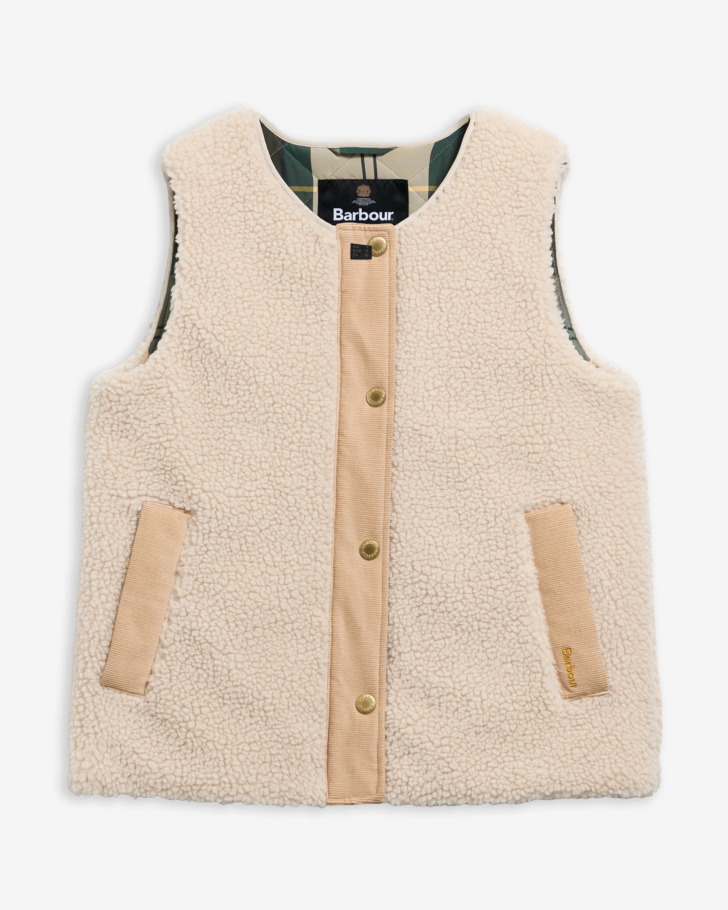 Gilet Dulsie in pile Teddy