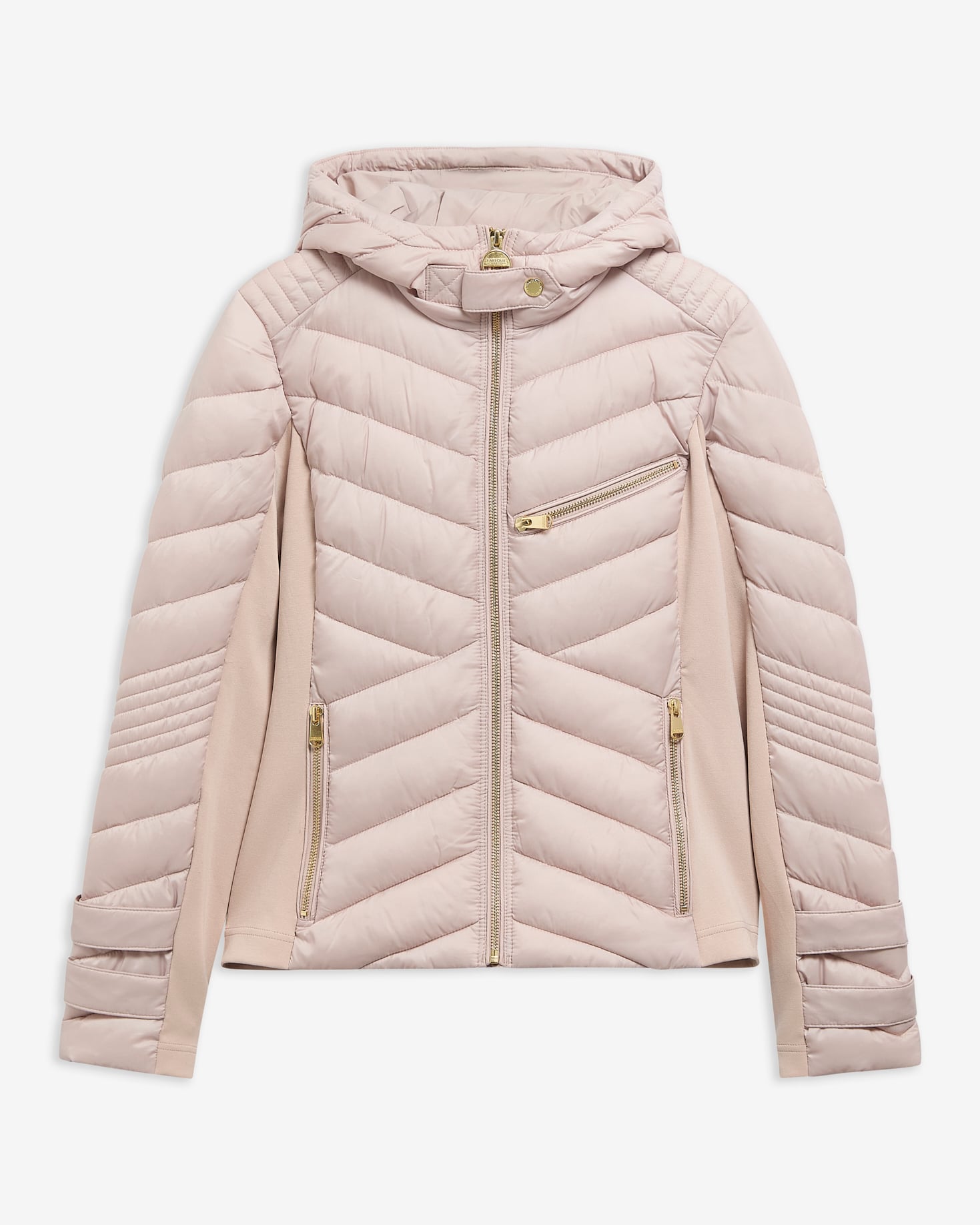 Salengro Quilted Jacket Nutmeg