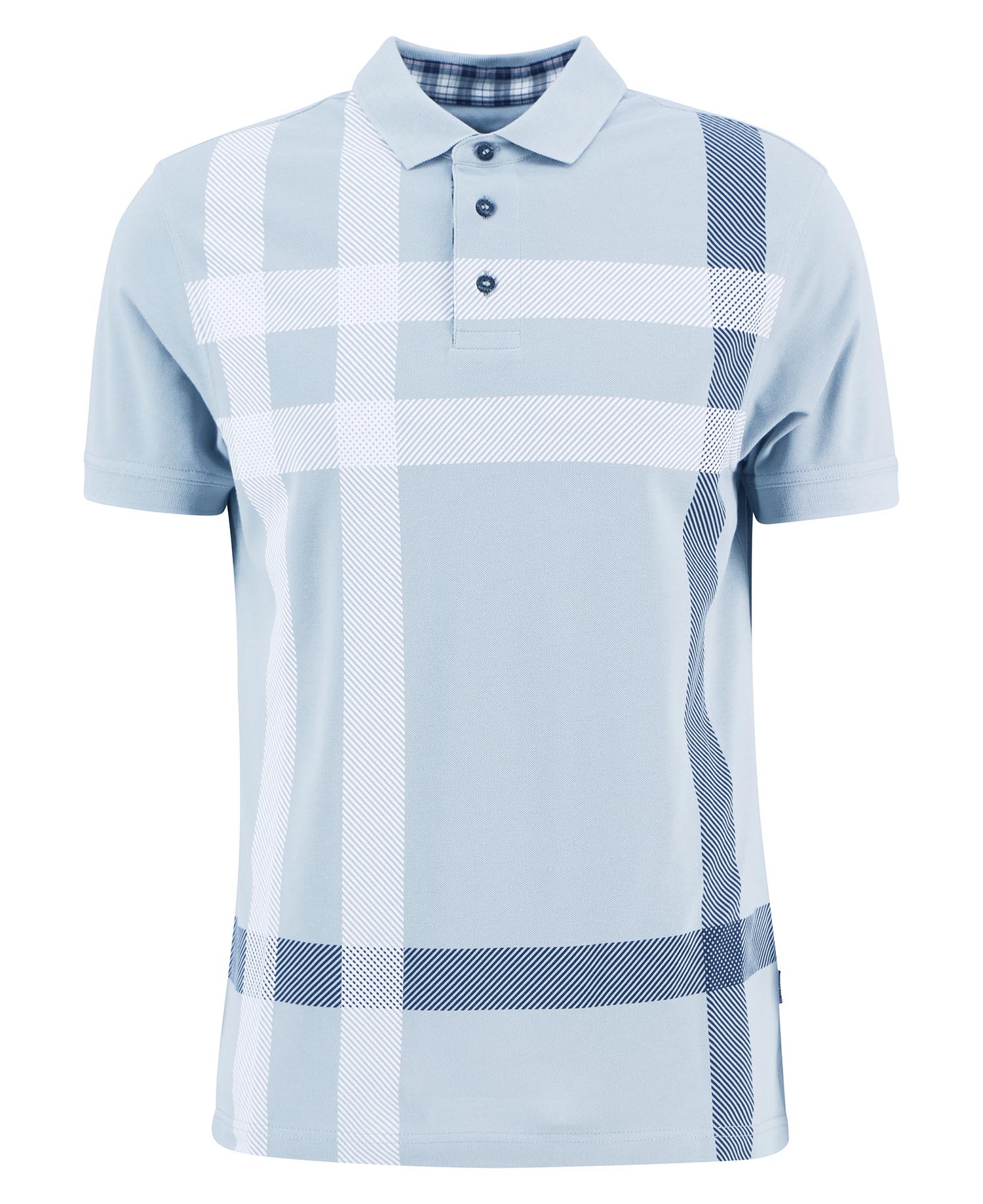 Blaine Tartan Short-Sleeved Polo Shirt