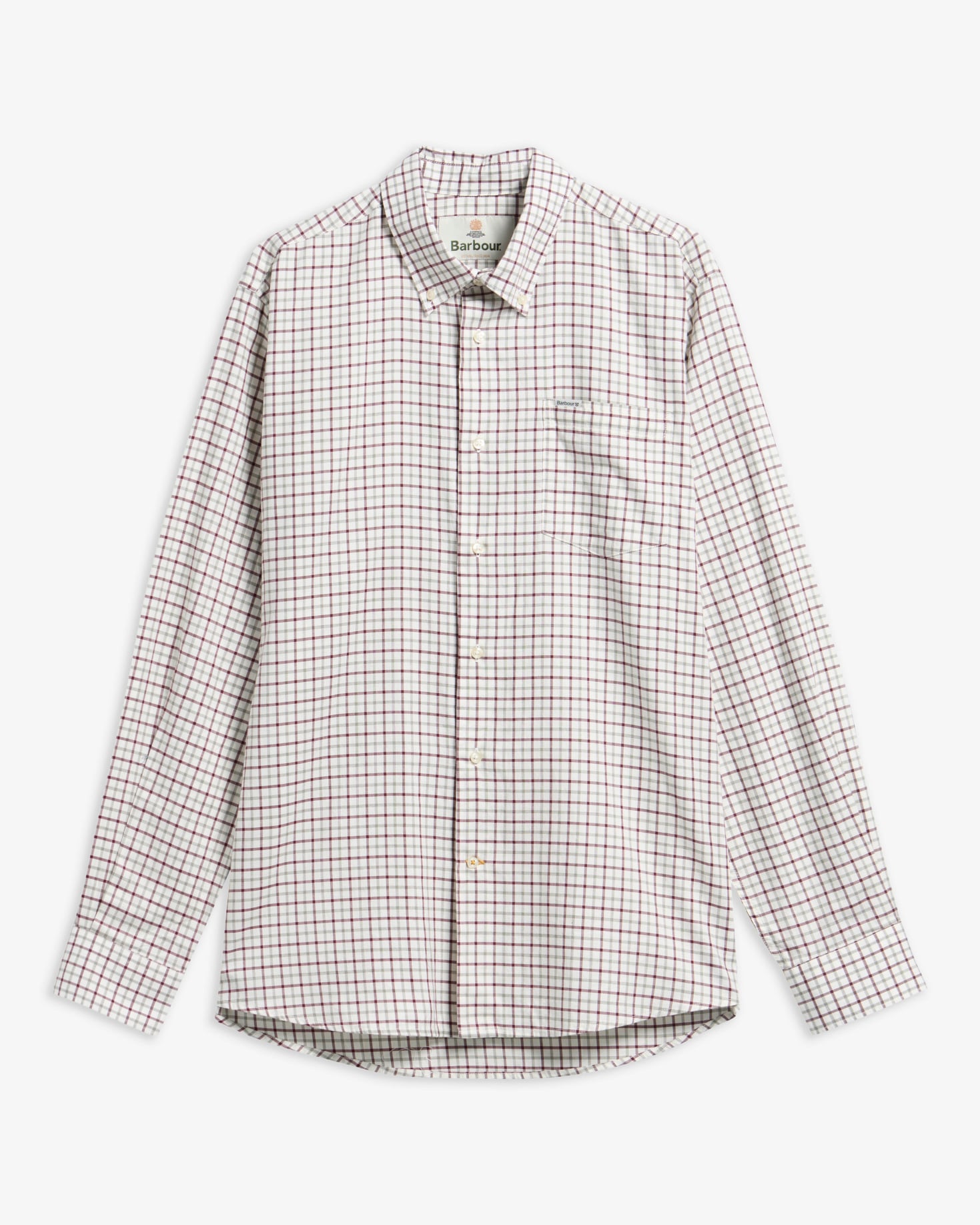 Camicia Preston Dark Bordeaux