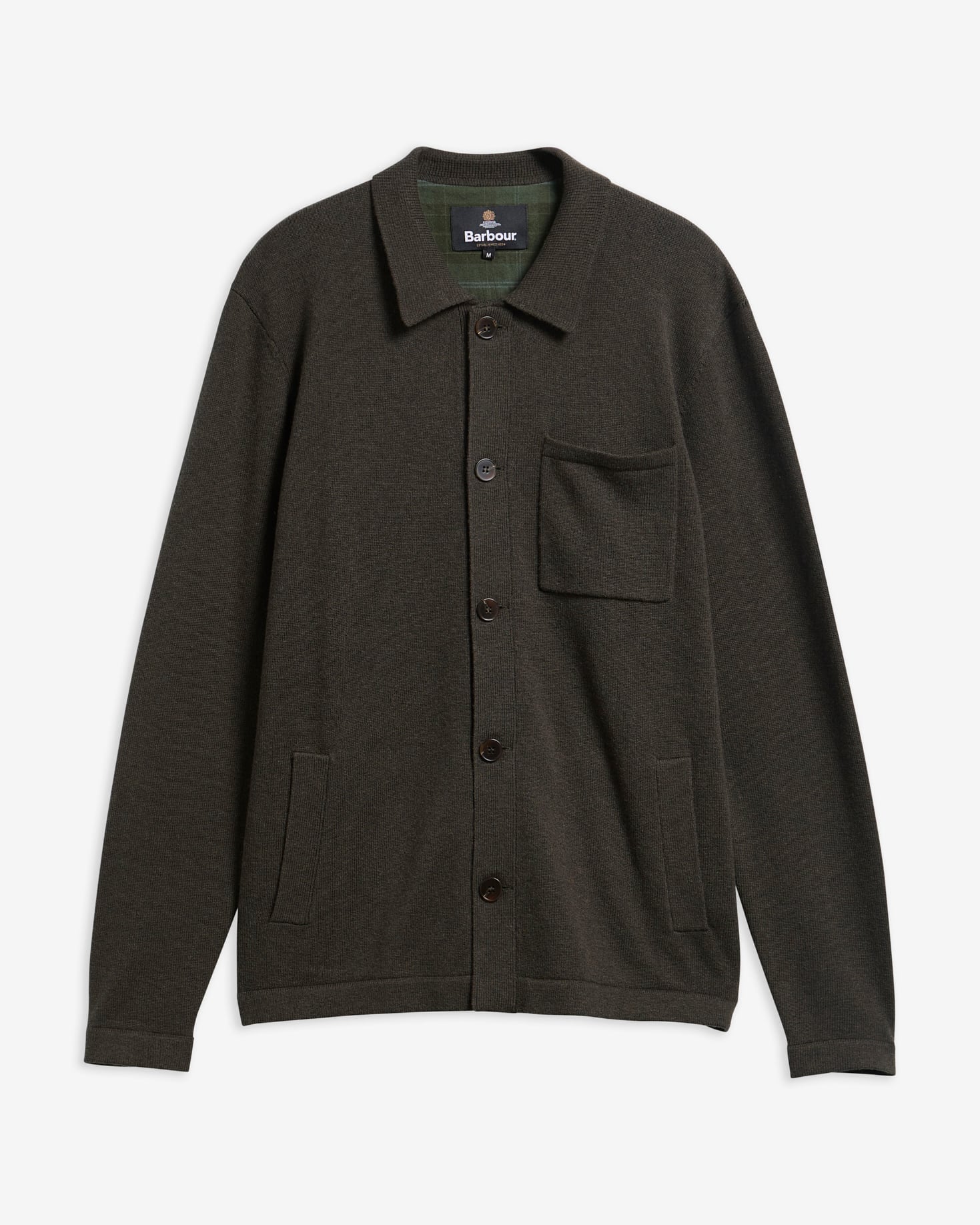 Bellam Wool Cardigan Olive