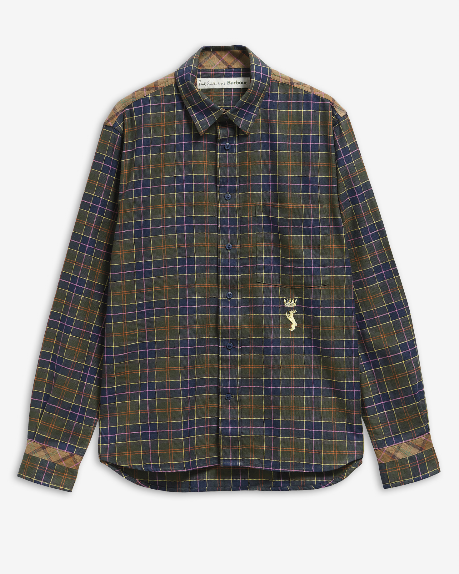 Paul Smith Loves Barbour Tailored Tartan Long-Sleeved Shirt PS Classic