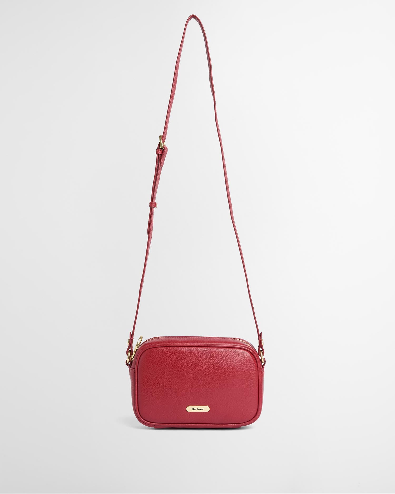 Barbour Ledertasche Daphne Mini Red