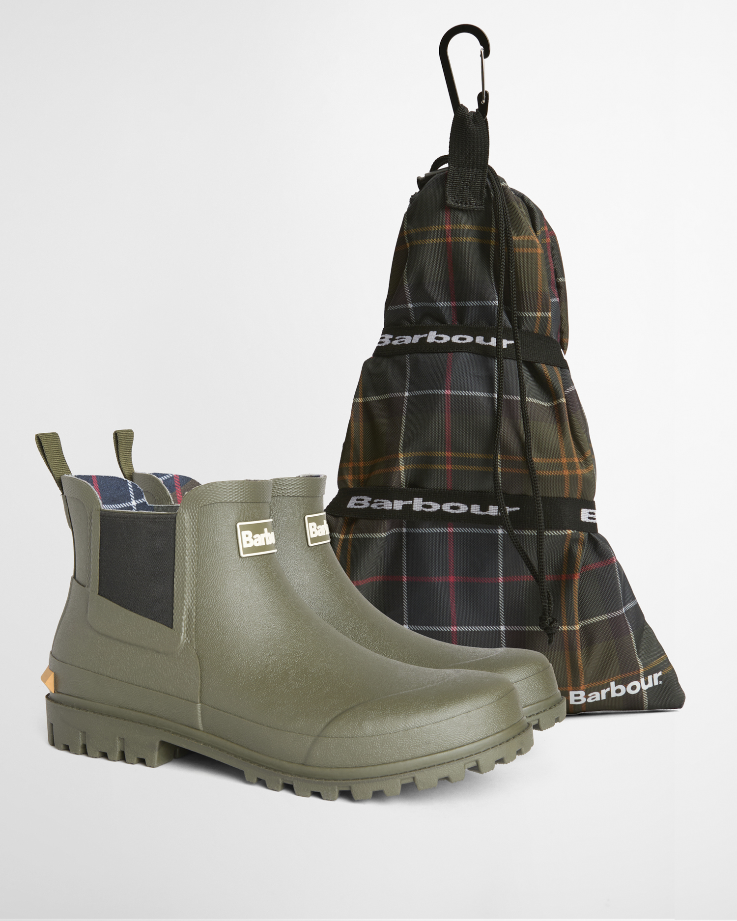 Andale Chelsea Ankle Wellingtons Dark Olive