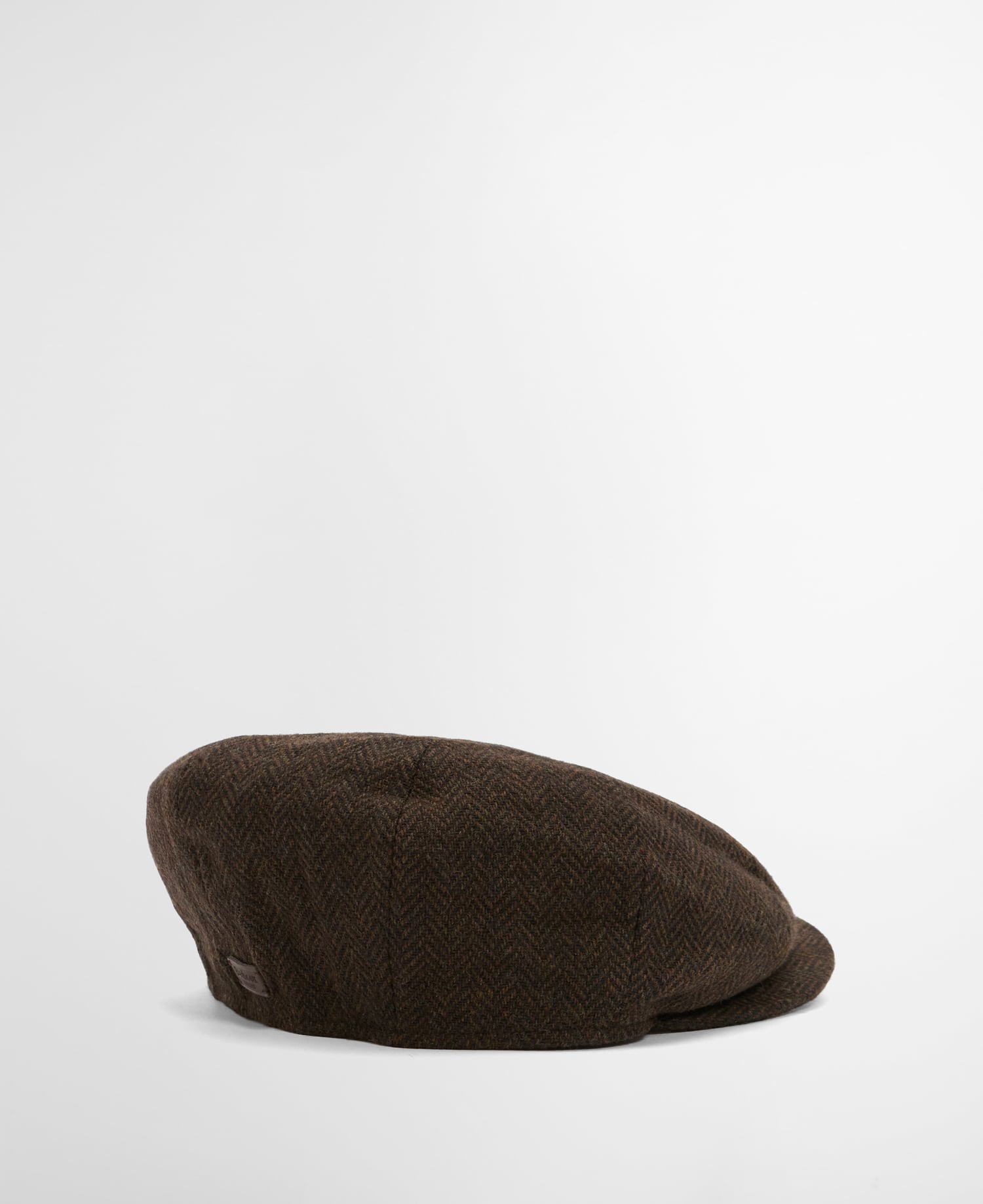 Fyne Tweed Baker Boy Cap Dark Brown
