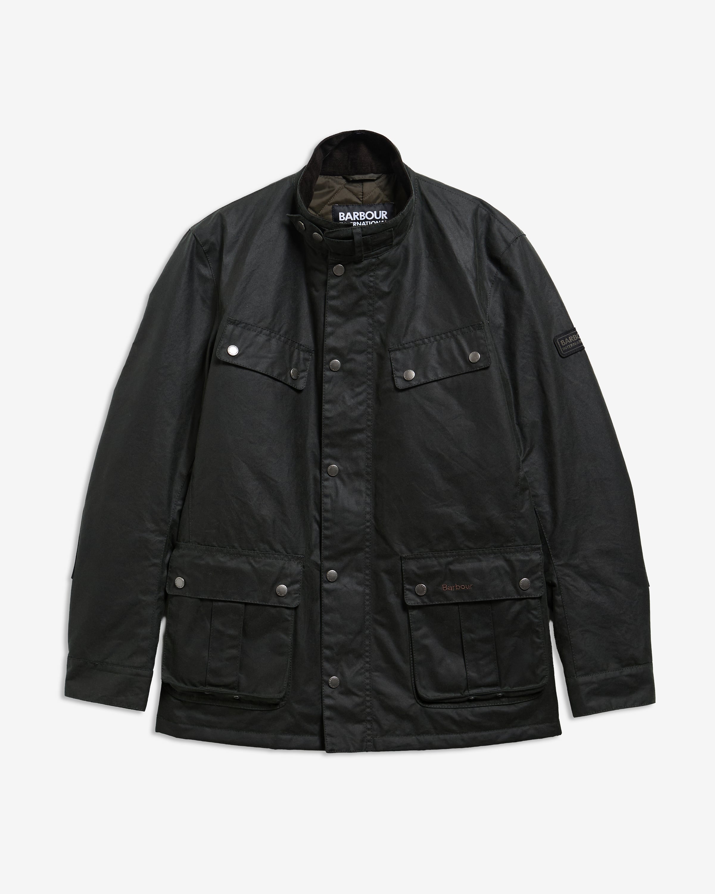 Duke Waxed Jacket Sage