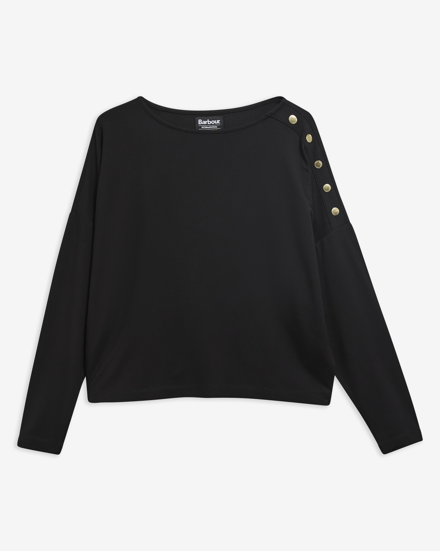 Cyrus Long-Sleeved Top Black