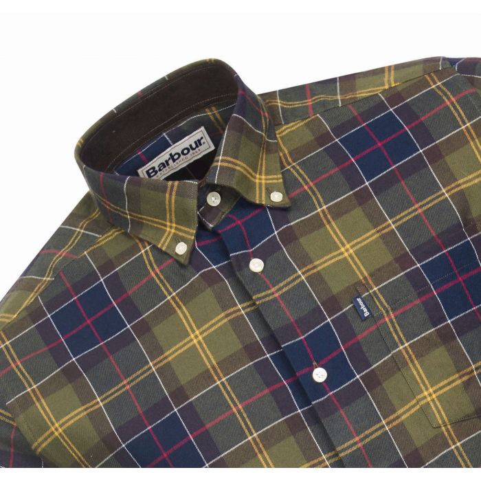 barbour cardinal tartan acorn waxed cotton jacket