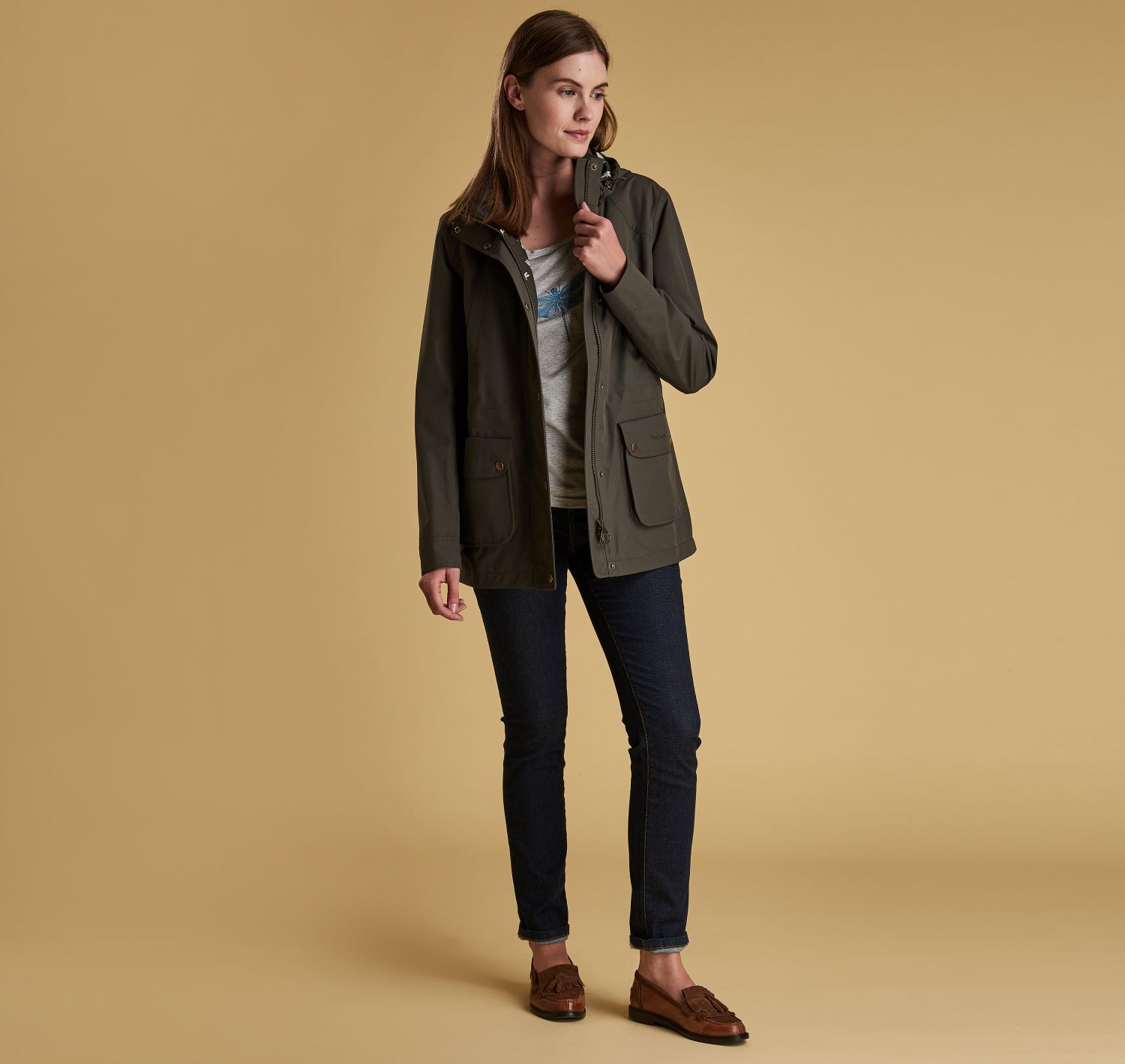 barbour stoat waterproof breathable jacket