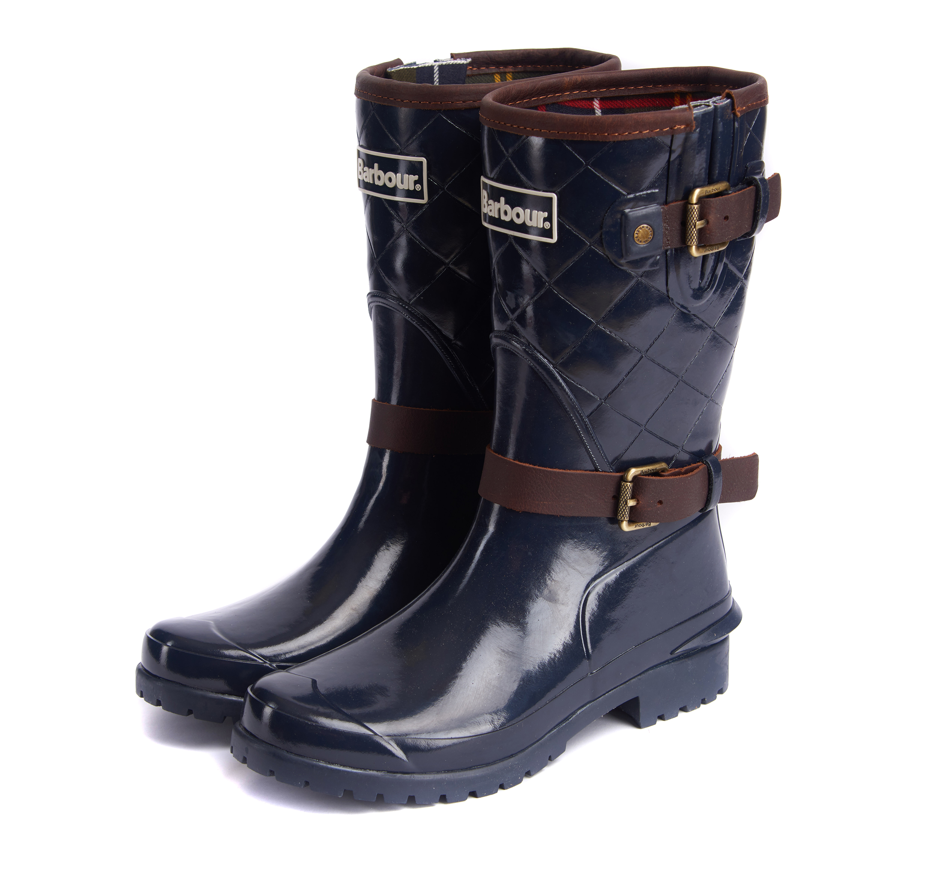 barbour quilted wellies