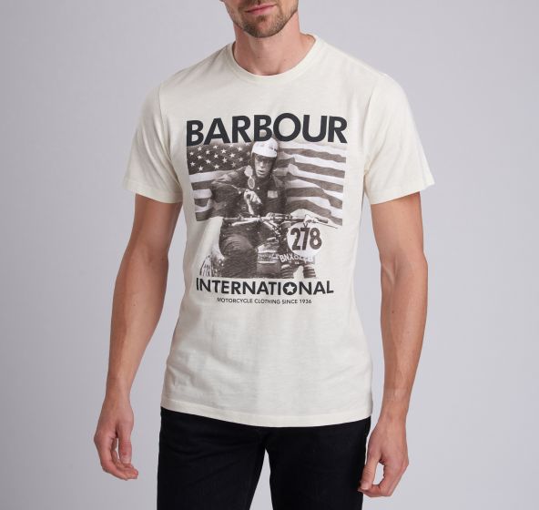 barbour motorcycle t shirt