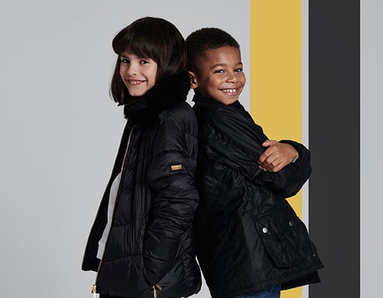 childrens barbour jackets