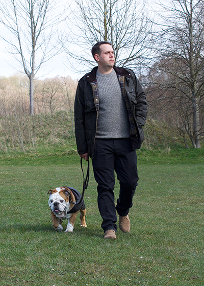 barbour dog coat french bulldog