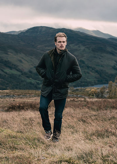 sam heughan barbour collection