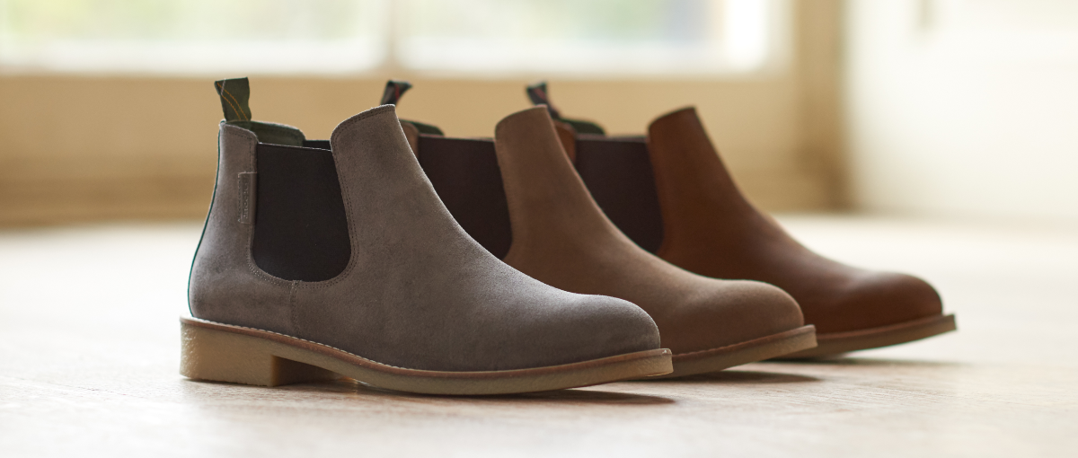 barbour brown shoes